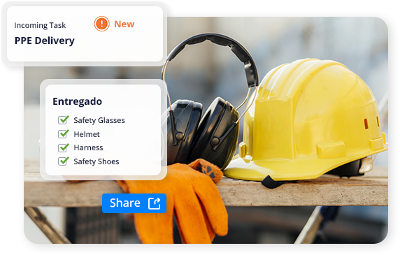 PPE Delivery and Inspection